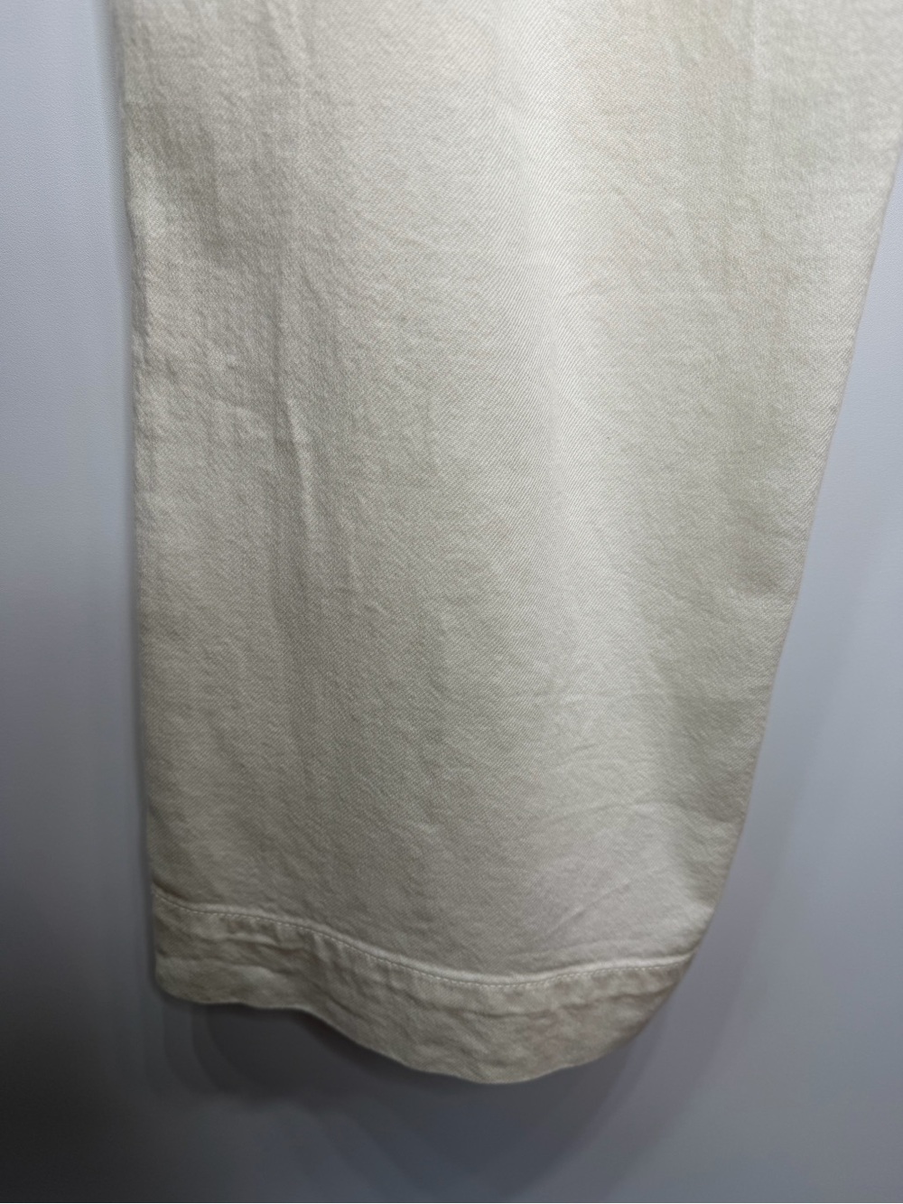 Liverpool Los Angeles Hannah Flare Cream Wide Leg Pants Size 10/30 Lyocell Blend - Picture 11 of 13